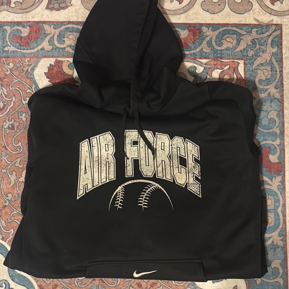 Nike Black Air Force Hoodie - Picture 1 of 6